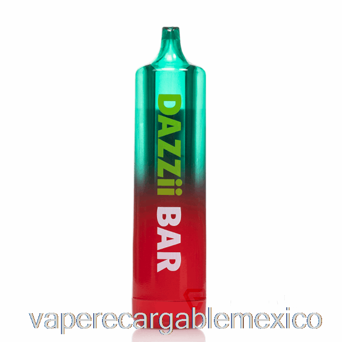 Vape Recargable Dazzleaf Dazzii Bar 510 Batería Verde / Rojo